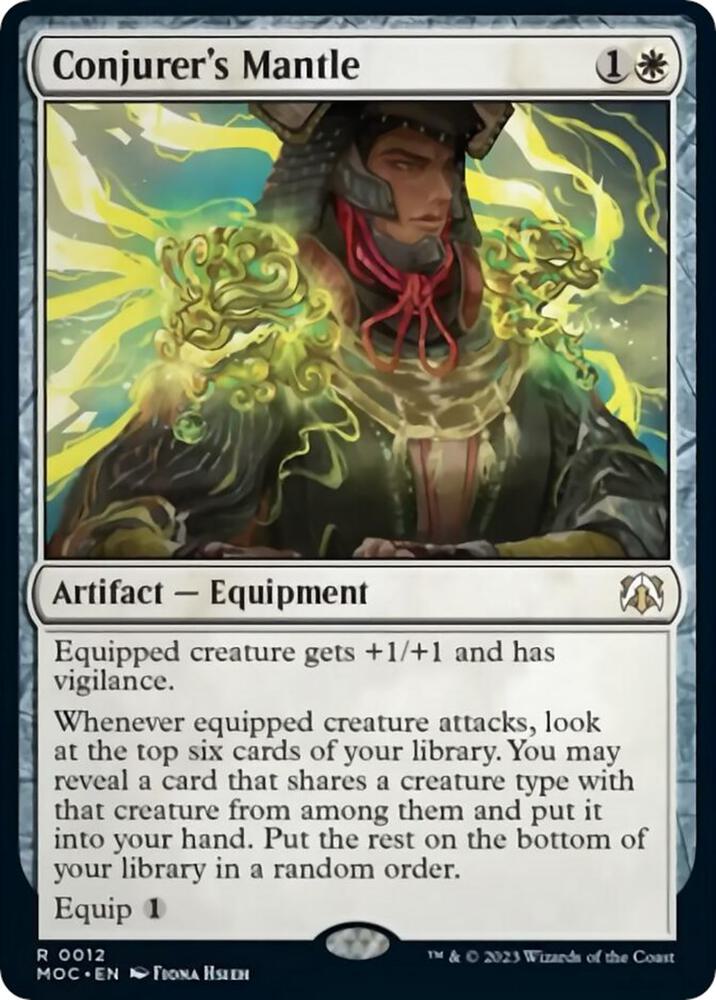 Conjurer's Mantle 12/444 (Commander: March of the Machine) 