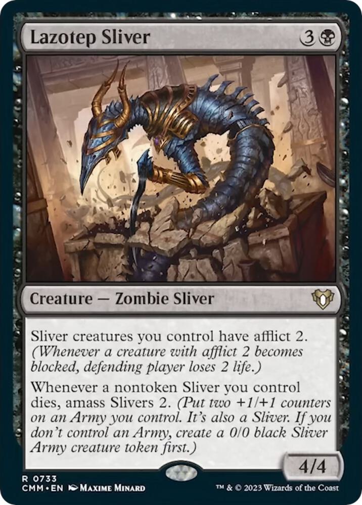 Lazotep Sliver 733 (Commander Masters) 