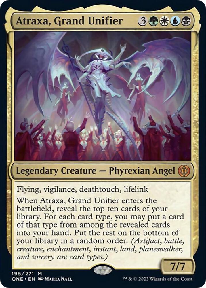 Atraxa, Grand Unifier 196 (Phyrexia: All Will Be One) 