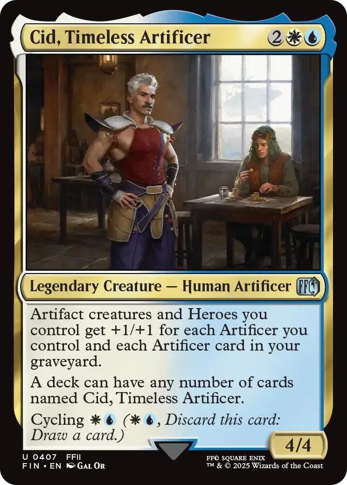 Cid, Timeless Artificer 407 (FINAL FANTASY) 