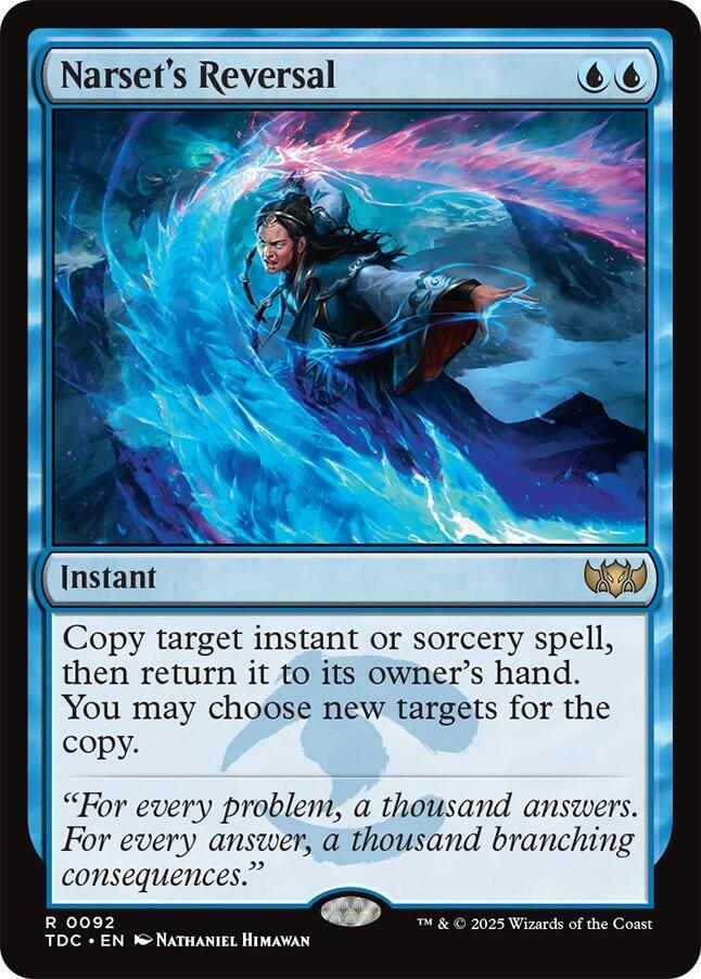 Narsets Reversal (Commander: Tarkir: Dragonstorm) 