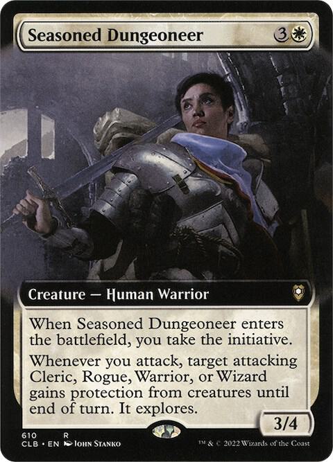 Seasoned Dungeoneer Extended Art 610 (Commander Legends: Battle for Baldur's Gate) 