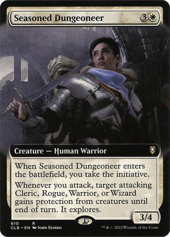 Seasoned Dungeoneer Extended Art 610 (Commander Legends: Battle for Baldur's Gate) 