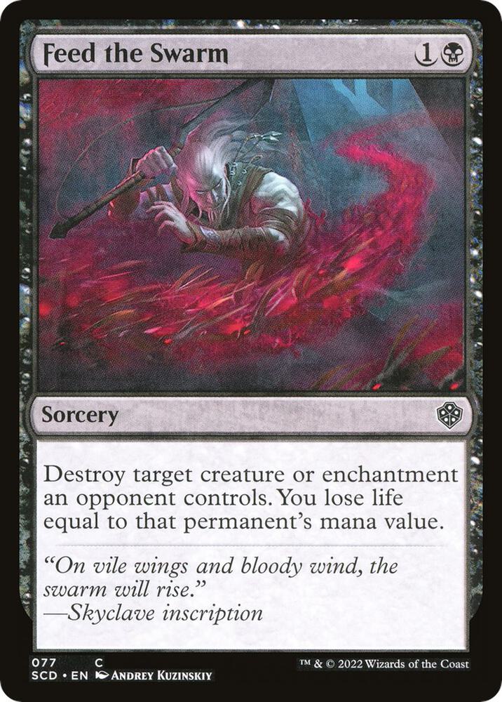 Feed the Swarm 77/352 (Starter Commander Decks) 