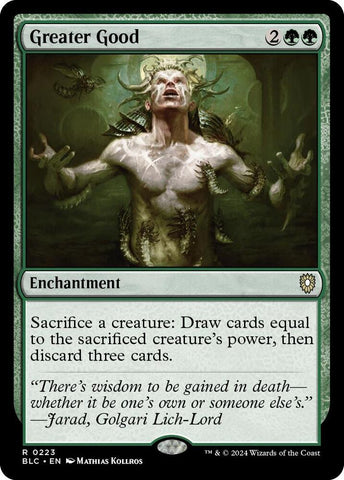 Greater Good 223 (Commander: Bloomburrow) 