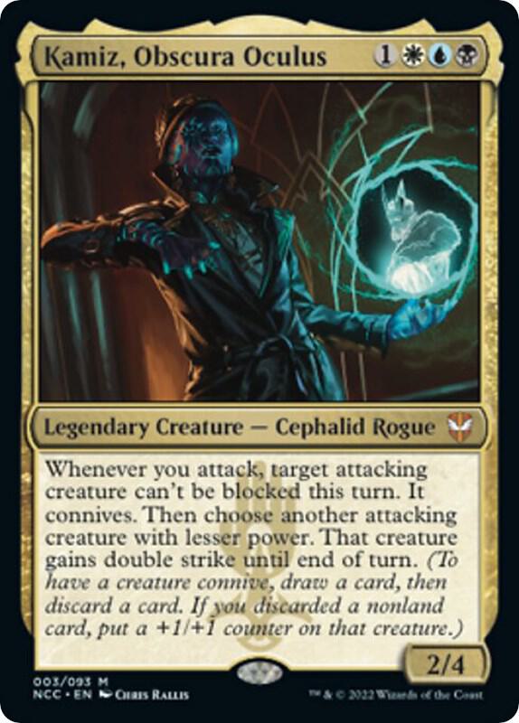 Kamiz Obscura Oculus 3 (Commander: Streets of New Capenna)  - Foil