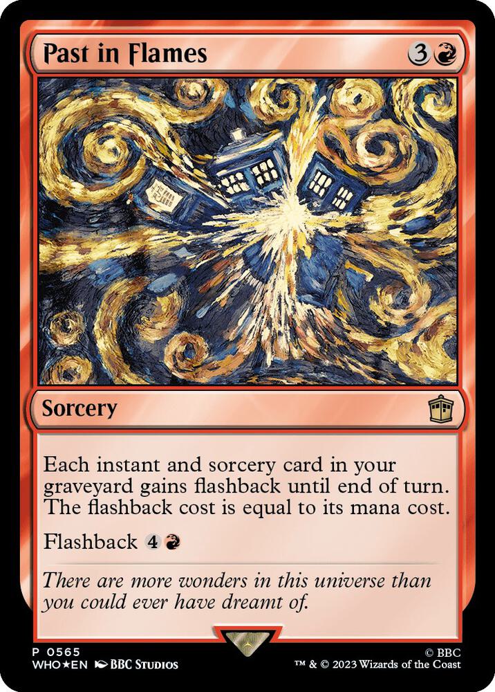 Past in Flames 565 (Launch Party & Release Event Promos)  - Foil