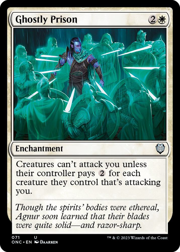 Ghostly Prison 71 (Commander: Phyrexia: All Will Be One) 