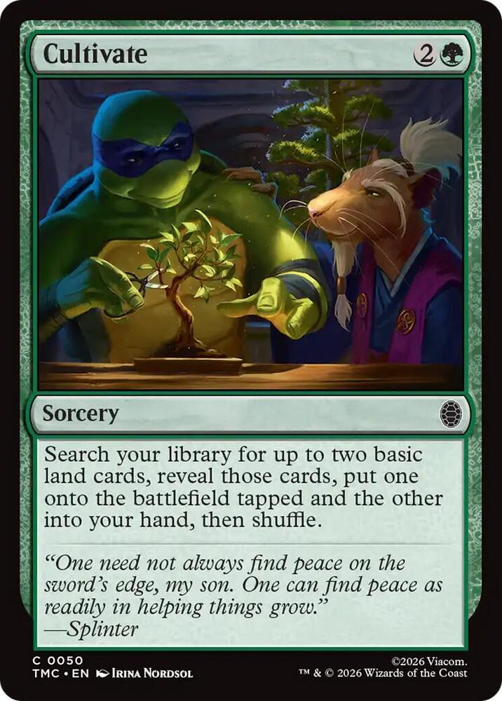 Cultivate (Commander: Teenage Mutant Ninja Turtles)  - undefined