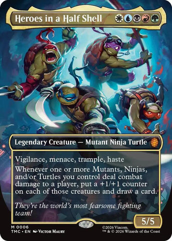 Heroes in a Half Shell  6 (Commander: Teenage Mutant Ninja Turtles)  - Foil