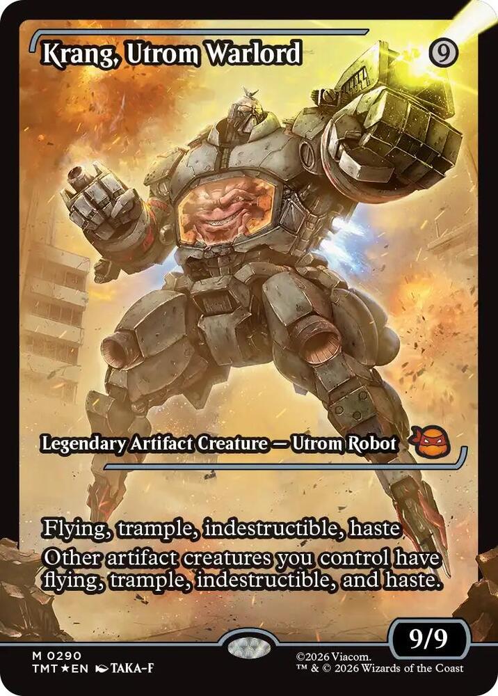 Krang, Utrom Warlord 290 (Teenage Mutant Ninja Turtles)  - Foil
