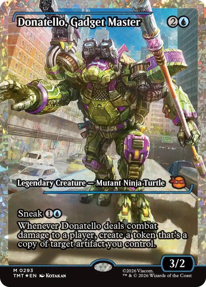 Donatello, Gadget Master 293/260 (Teenage Mutant Ninja Turtles)  - Fracture Foil