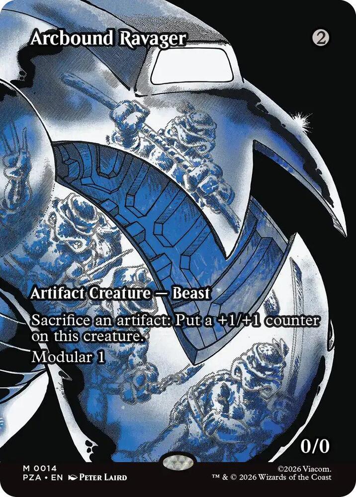 Arcbound Ravager Borderless (Teenage Mutant Ninja Turtles Source Material)  - undefined