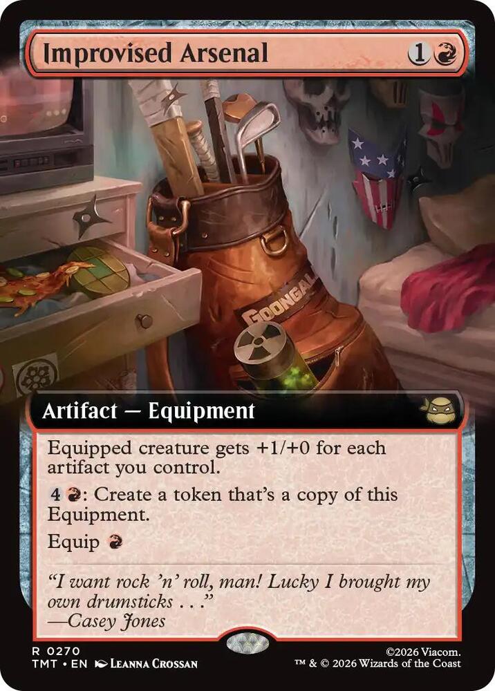 Improvised Arsenal Extended Art (Teenage Mutant Ninja Turtles) 