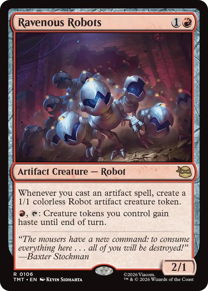 Ravenous Robots (Teenage Mutant Ninja Turtles) 