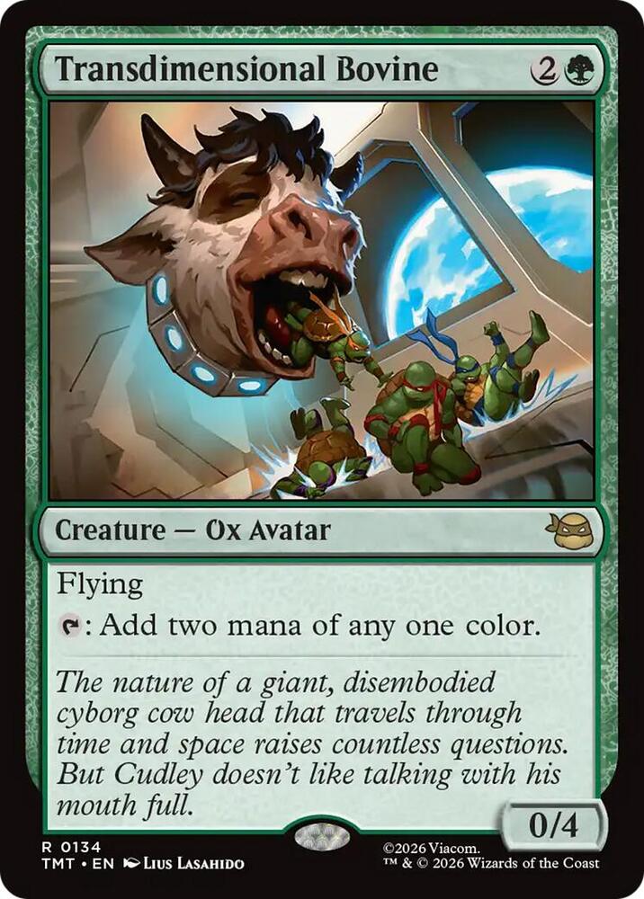 Transdimensional Bovine (Teenage Mutant Ninja Turtles)  - undefined