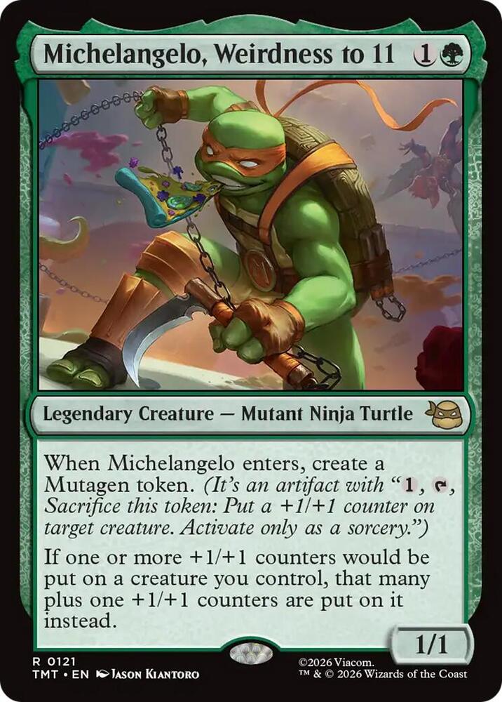 Michelangelo Weirdness to 11 (Teenage Mutant Ninja Turtles)  - undefined