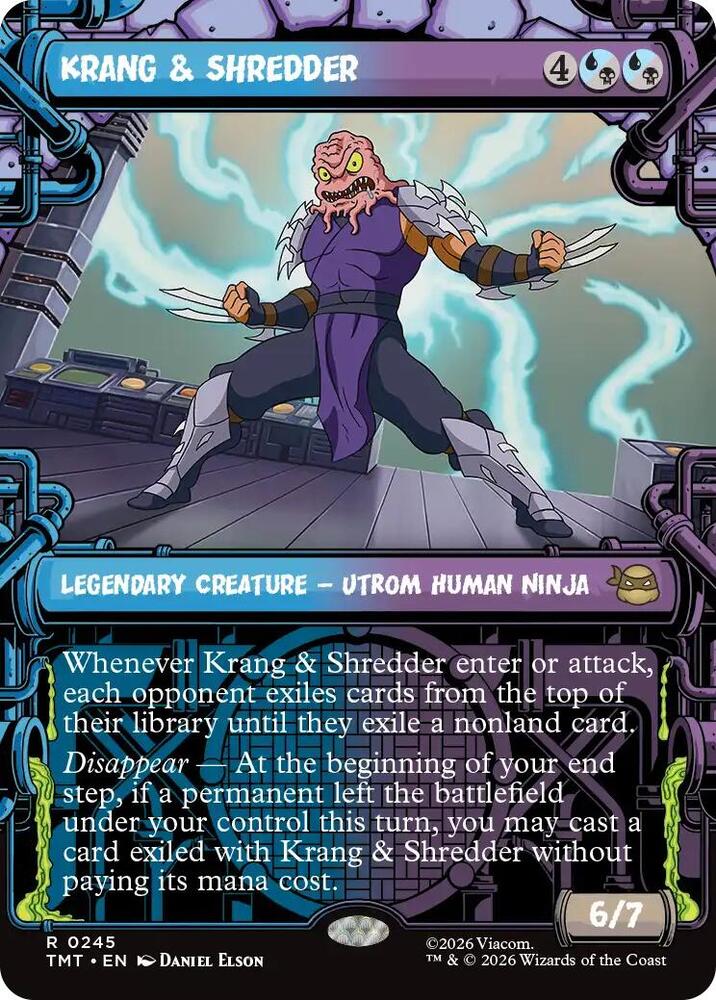 Krang and Shredder Showcase (Teenage Mutant Ninja Turtles) 