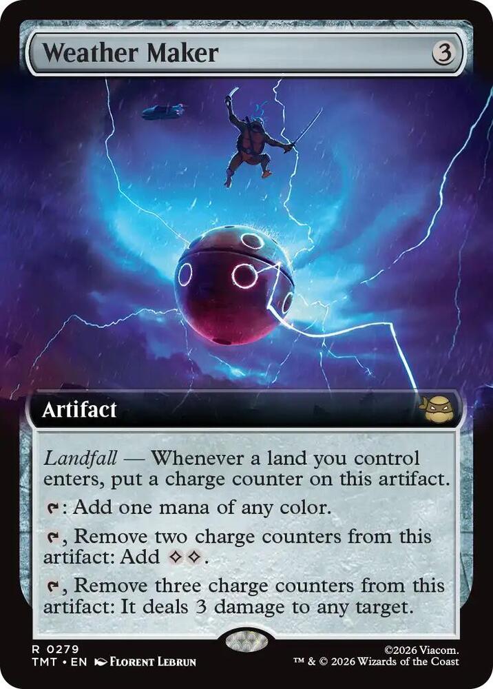 Weather Maker  279/260 (Teenage Mutant Ninja Turtles)  - Extended Art
