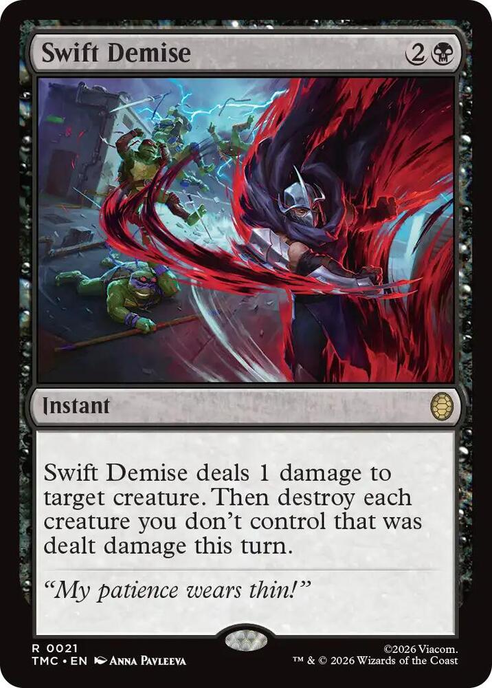 Swift Demise (Commander: Teenage Mutant Ninja Turtles) 