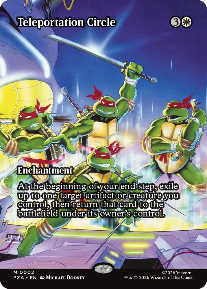 Teleportation Circle Borderless (Teenage Mutant Ninja Turtles Source Material)  - undefined