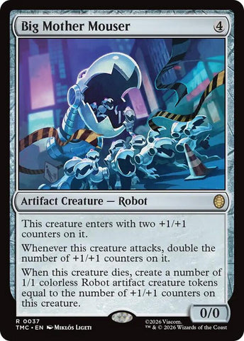 Big Mother Mouser 37/0 (Commander: Teenage Mutant Ninja Turtles)  - Surge Foil