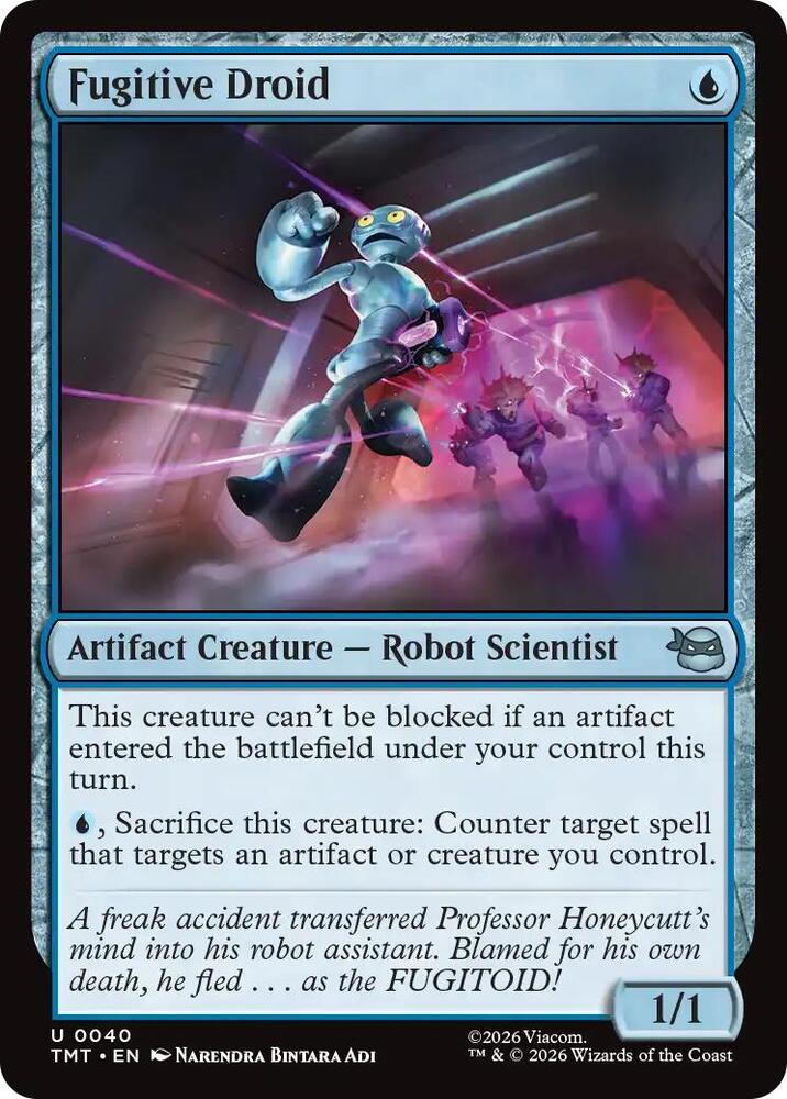 Fugitive Droid (Teenage Mutant Ninja Turtles)  - undefined