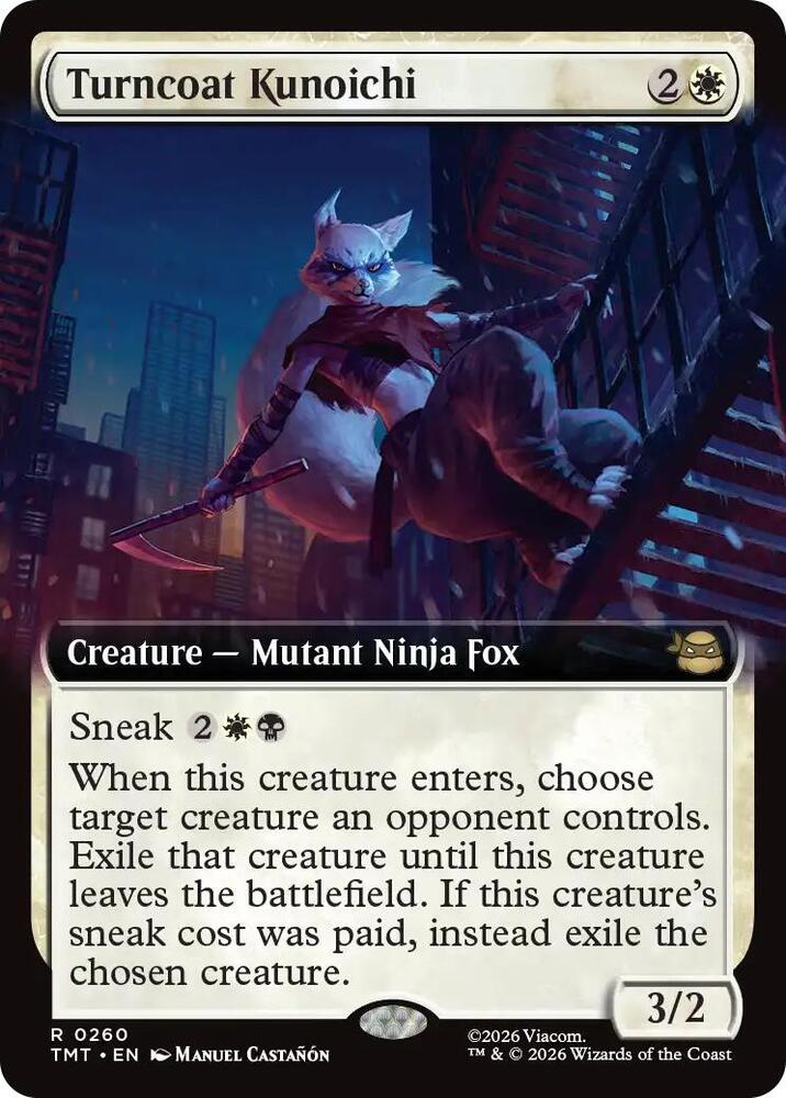 Turncoat Kunoichi Extended Art 260 (Teenage Mutant Ninja Turtles) 