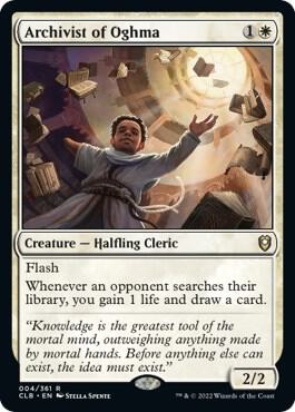 Archivist of Oghma 4 (Commander Legends: Battle for Baldur's Gate) 