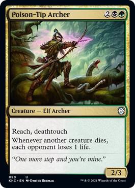 Poison-Tip Archer 90 (Commander: Kaldheim) 