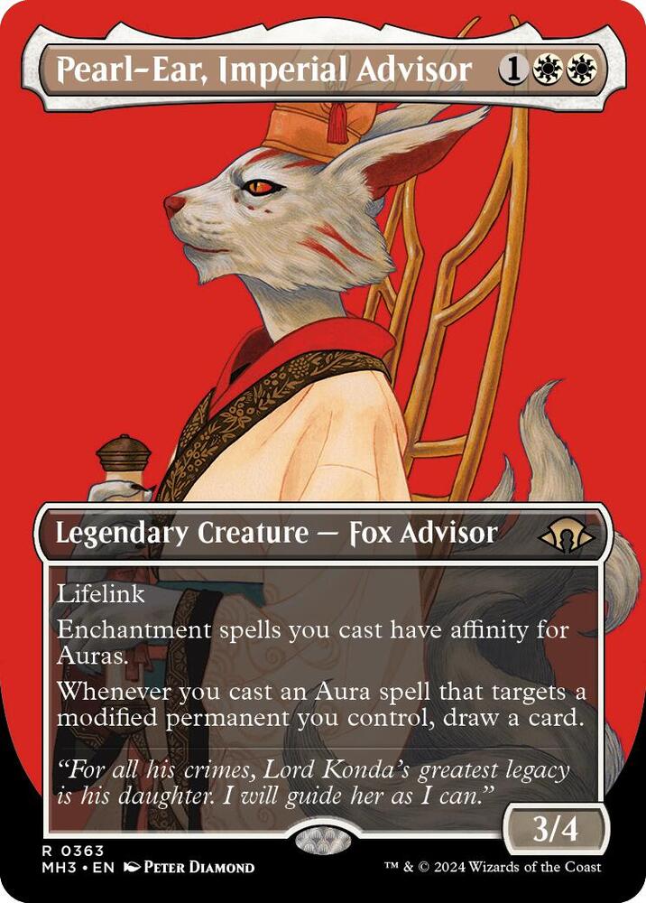 Pearl-Ear, Imperial Advisor 363/319 (Modern Horizons 3)  - Borderless