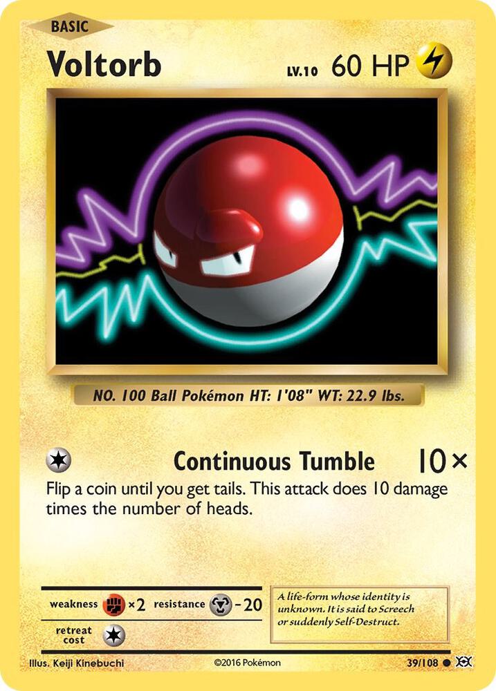Voltorb 39/108 (XY - Evolutions) 