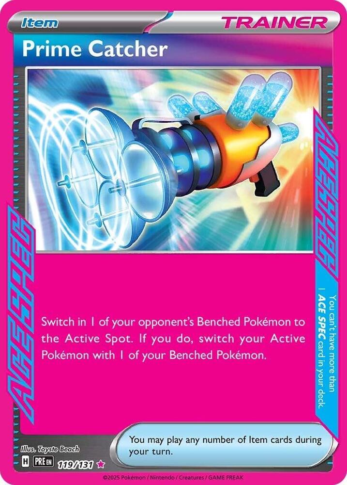 Prime Catcher 119/131 (SV: Prismatic Evolutions)  - Holofoil