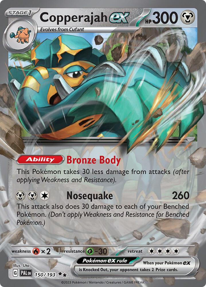 Copperajah ex 150/193 (SV02: Paldea Evolved)  - Holofoil