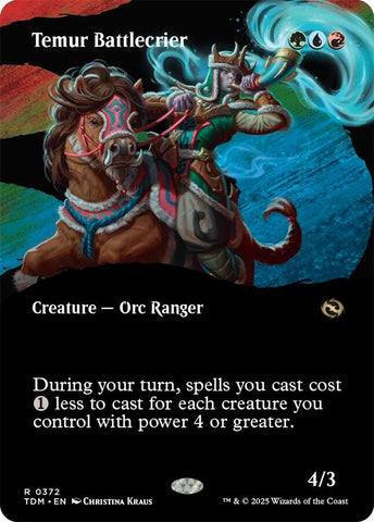 Temur Battlecrier 372 (Tarkir: Dragonstorm) 