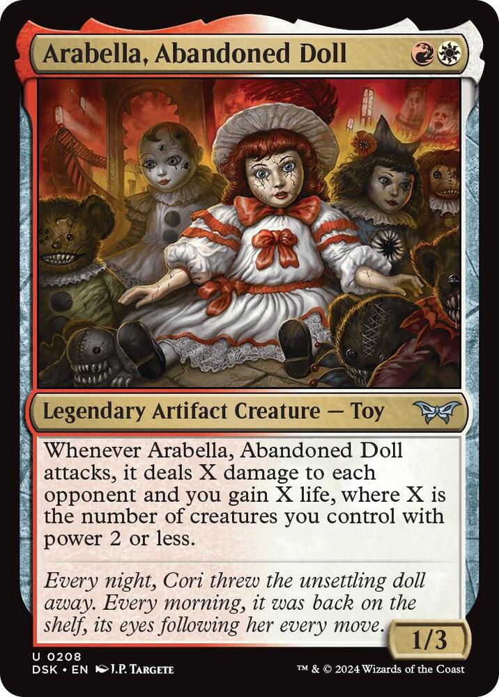 Arabella, Abandoned Doll 208 (Duskmourn: House of Horror)  - Foil