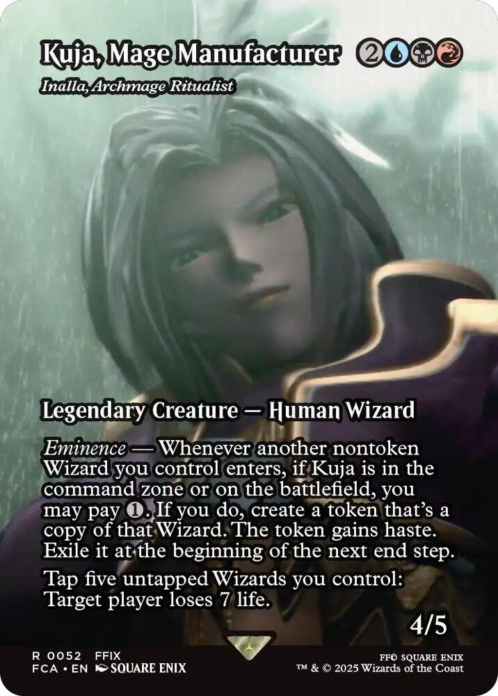 Kuja, Mage Manufacturer - Inalla, Archmage Ritualist 52/64 (FINAL FANTASY: Through the Ages)  - Showcase