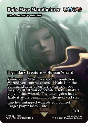 Kuja, Mage Manufacturer - Inalla, Archmage Ritualist 52/64 (FINAL FANTASY: Through the Ages)  - Showcase