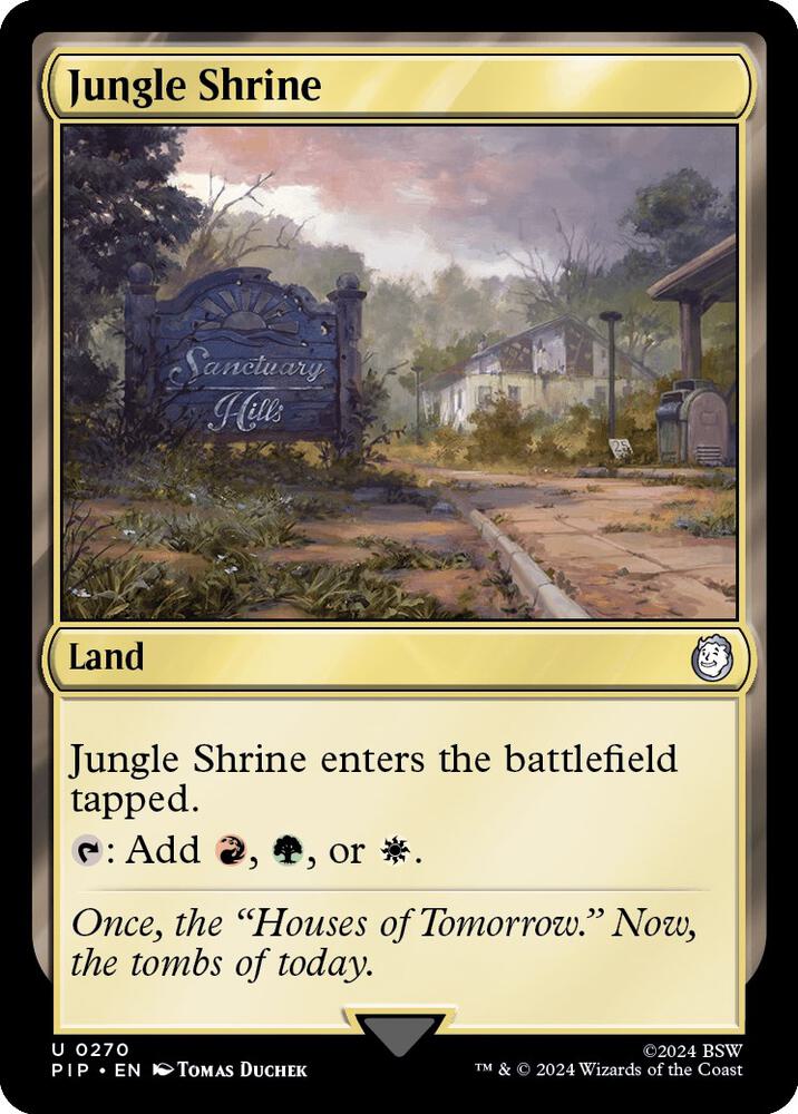 Jungle Shrine 270/326 (Universes Beyond: Fallout) 