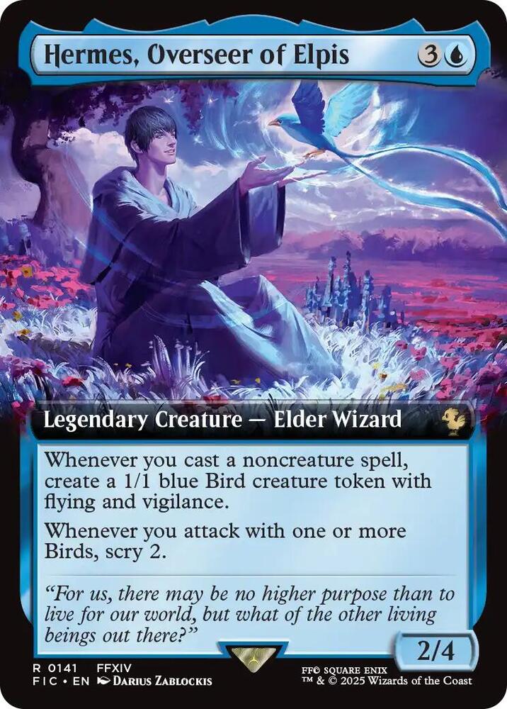 Hermes, Overseer of Elpis 141 (Commander: FINAL FANTASY)  - Extended Art