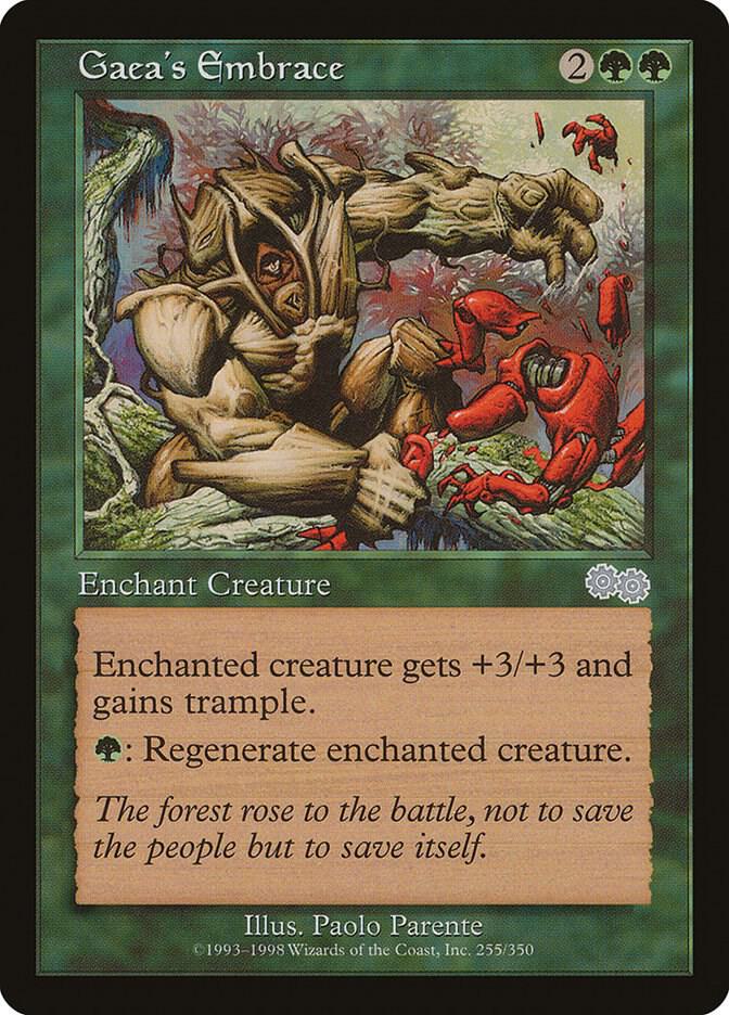 Gaea's Embrace 255/350 (Urza's Saga) 