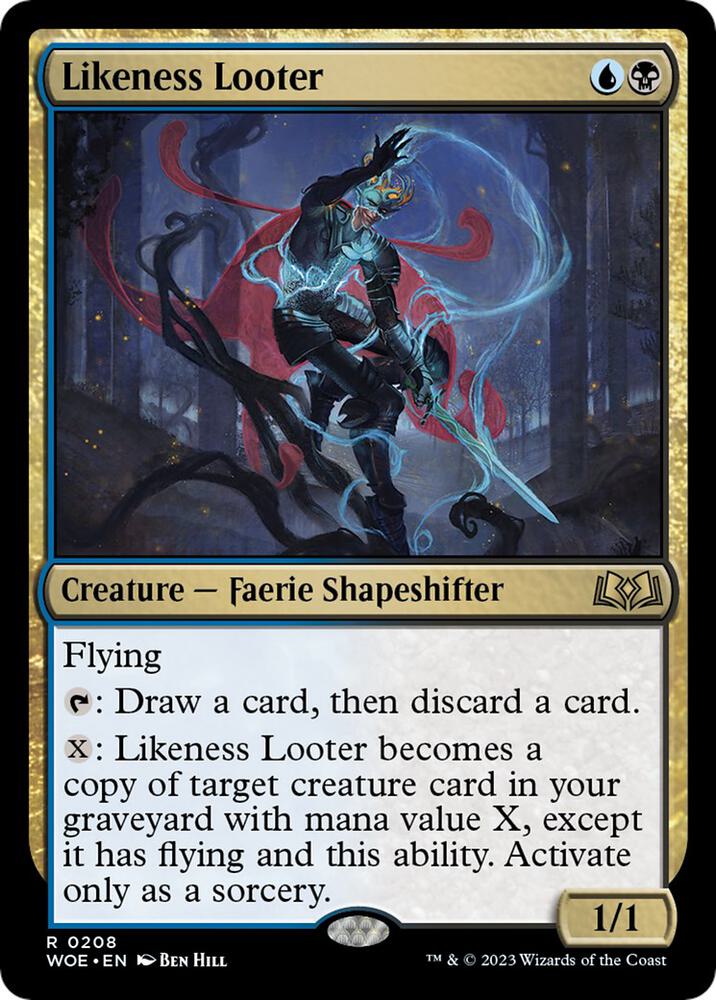 Likeness Looter 208 (Wilds of Eldraine) 