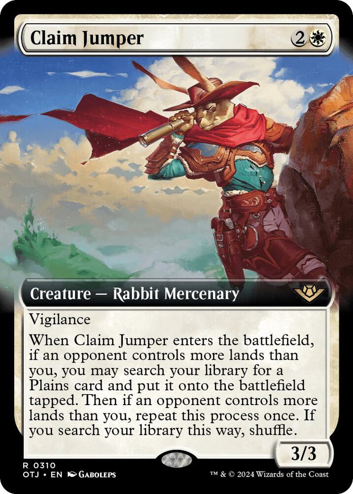 Claim Jumper 310 (Outlaws of Thunder Junction)  - Extended Art