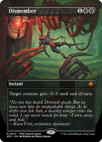 Dismember 41 (Special Guests)  - Borderless Foil