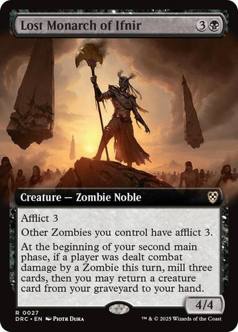 Lost Monarch of Ifnir 27/187 (Commander: Aetherdrift)  - Extended Art