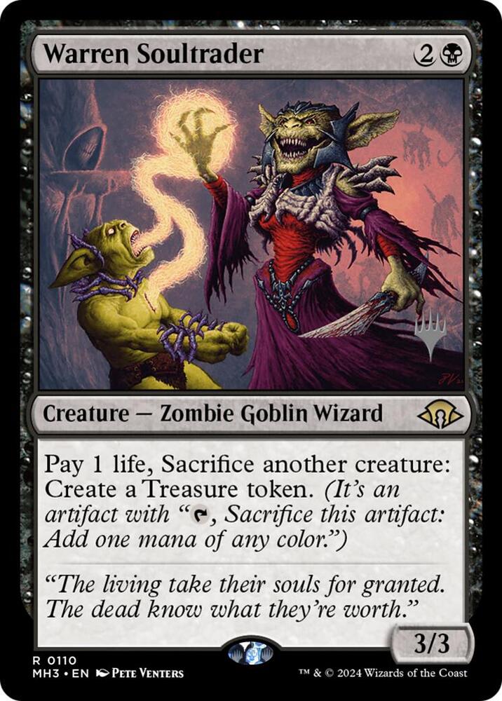 Warren Soultrader 110 (Promo Pack: Lorwyn Eclipsed) 