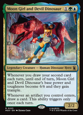 Moon Girl and Devil Dinosaur 223 (Marvel Super Heroes)  - Foil