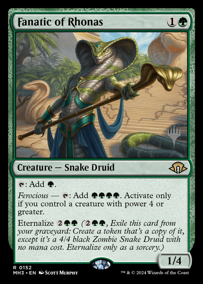 Fanatic of Rhonas 152p/90 (undefined)  - Foil