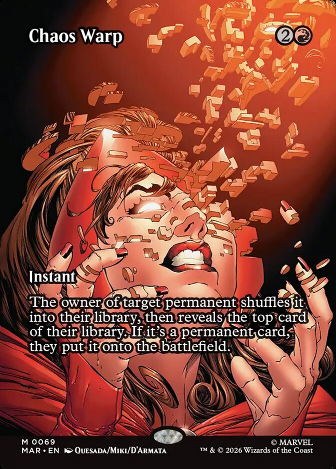Chaos Warp 69 (Marvel Universe Eternal-Legal)  - Borderless