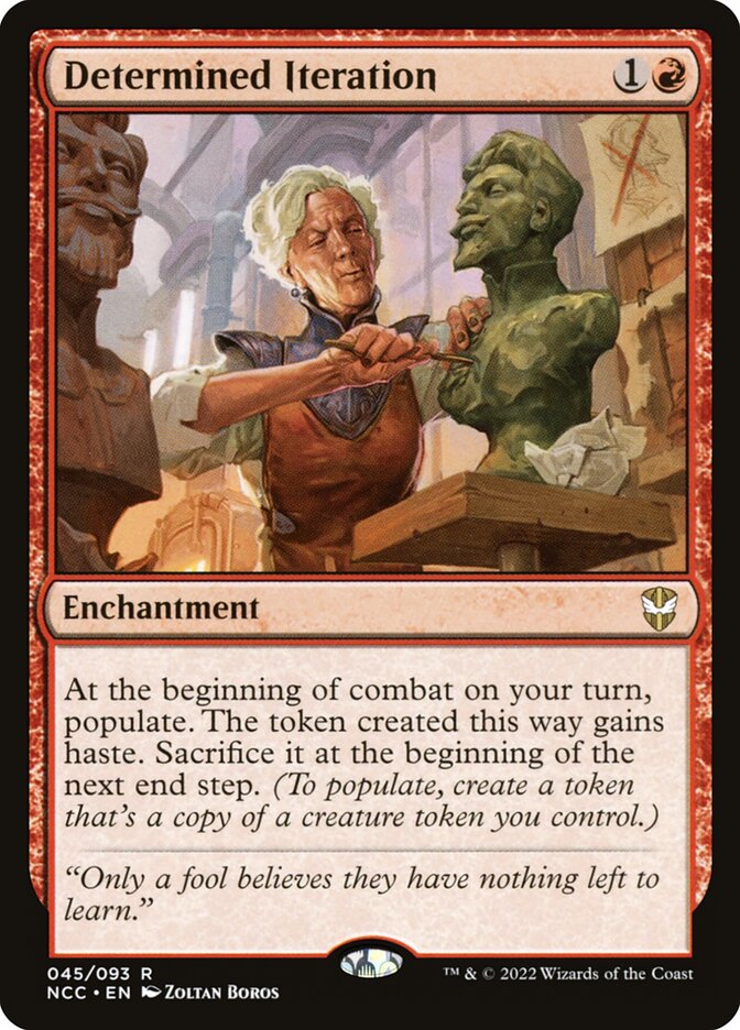 Determined Iteration (Commander: Streets of New Capenna) 